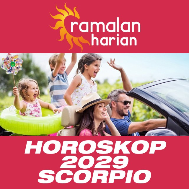 Horoskop tahunan 2029 untuk Scorpio