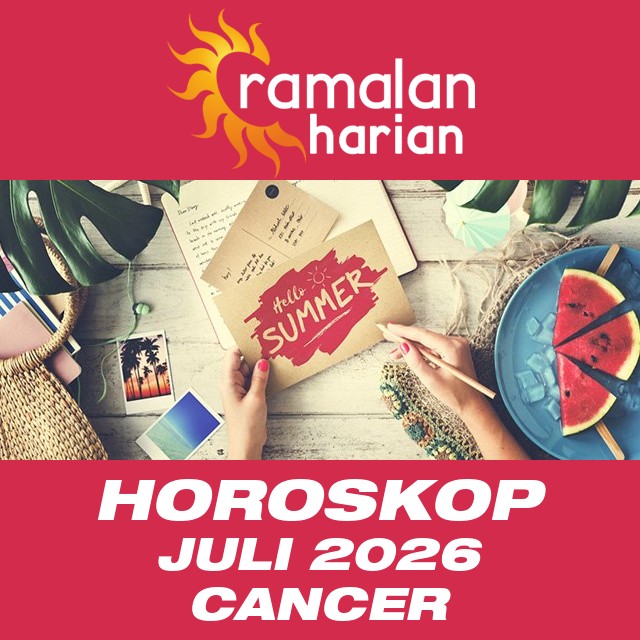 Horoskop bulanan untuk Juli 2026 untuk Cancer