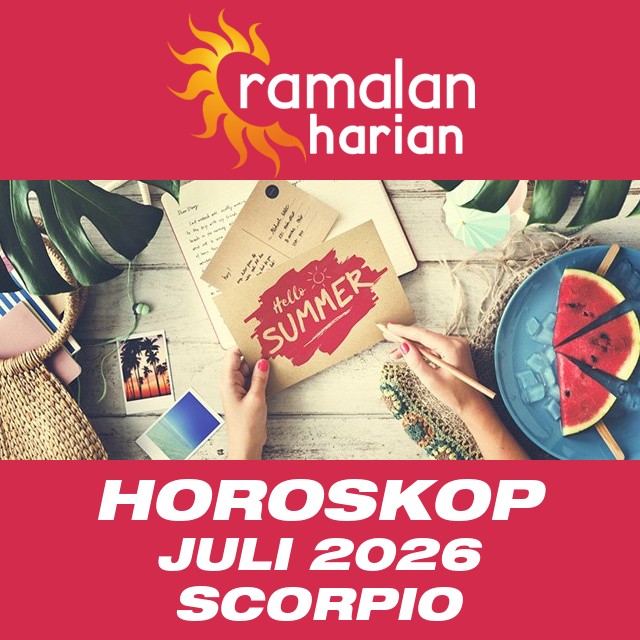 Horoskop bulanan untuk Juli 2026 untuk Scorpio