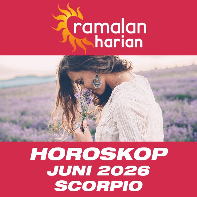 Horoskop bulanan untuk Juni 2026 untuk Scorpio