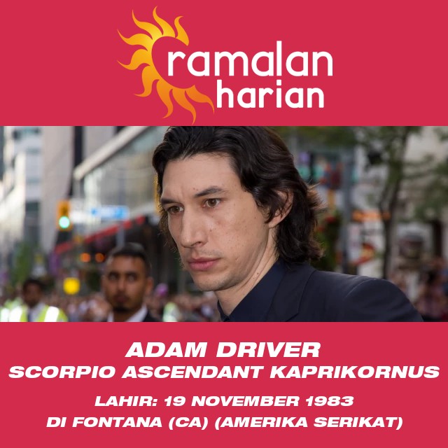 Membongkar Pengaruh Karakter Scorpio yang Dimainkan oleh Adam Driver