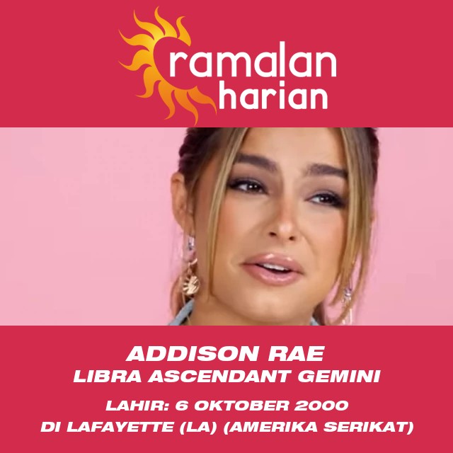 Addison Rae: Wawasan Astrologi untuk Zodiak Libra