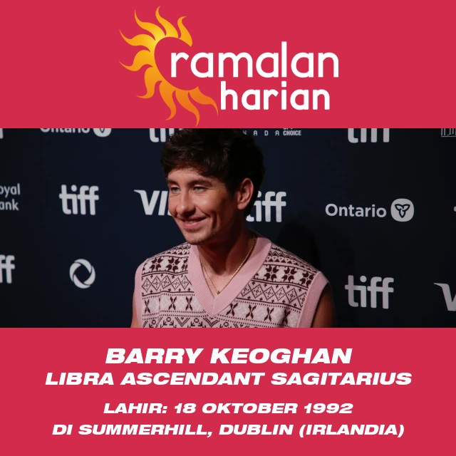 Ciri-Ciri Khas Libra Barry Keoghan