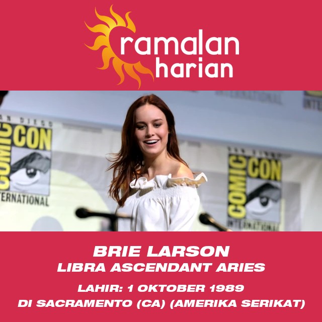 Brie Larson: Pesona Bintang Libra