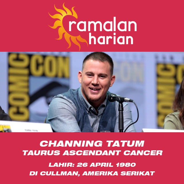 Ciri-Ciri Taurus yang Dimiliki Channing Tatum