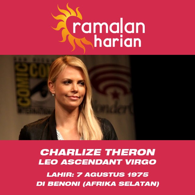 Charlize Theron: Bintang Berzodiak Leo