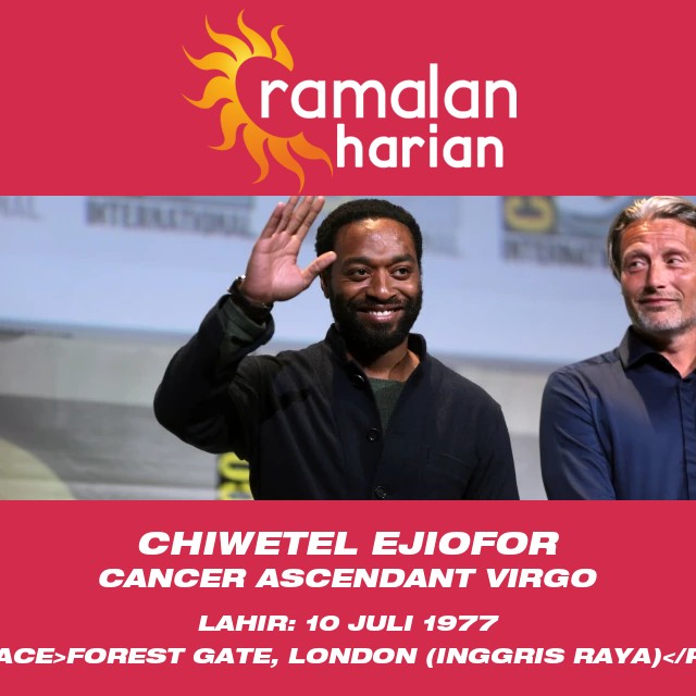 Mempelajari Ciri-Ciri Kanker yang Diderita oleh Chiwetel Ejiofor