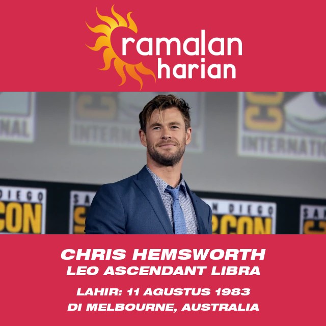 Chris Hemsworth: Bintang Leo yang Bersinar di Dunia Hiburan