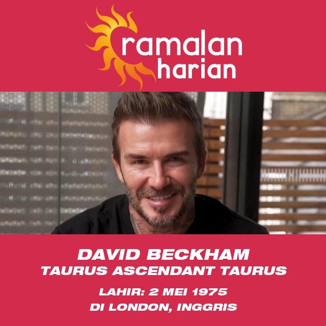 Insights Astrologi Taurus David Beckham