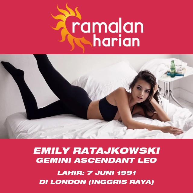 Emily Ratajkowski: Karisma Bintang Gemini