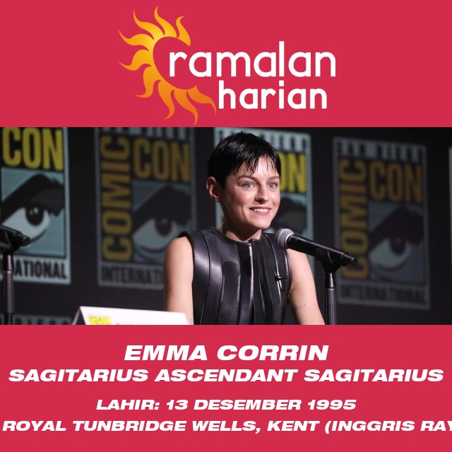 Penjelasan Astrologi Sagitarius Emma Corrin