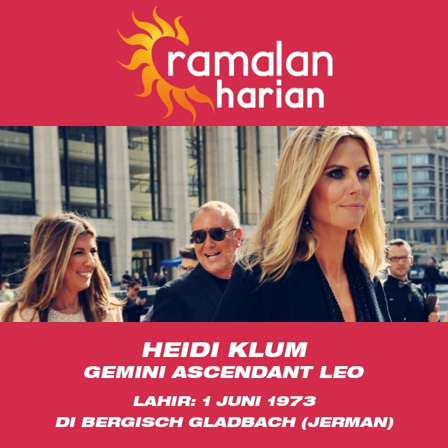 Heidi Klum: Ikon Zodiak Gemini yang Terungkap