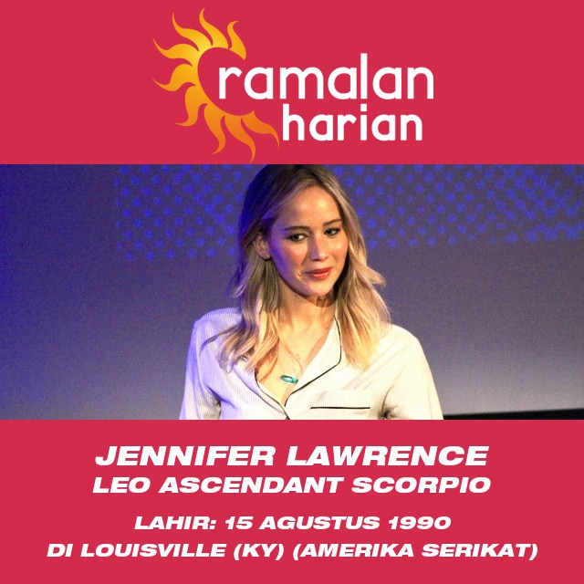 Portret Astrologi Jennifer Lawrence: Analisis Zodiak Leo