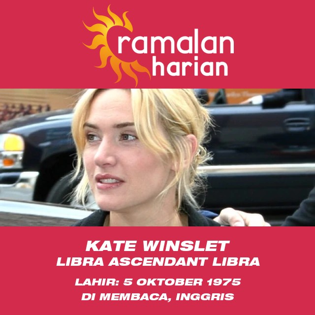 Kate Winslet: Astrologi Zodiak Libra