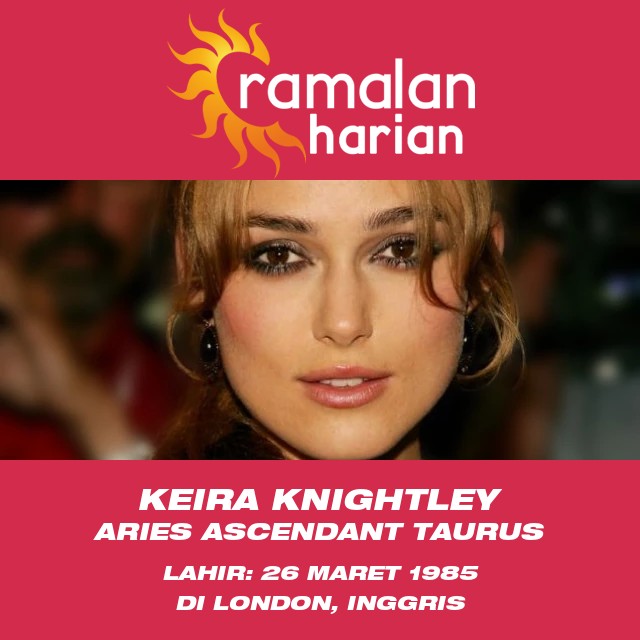 Keira Knightley: Analisis Astrologi Bintang Aries