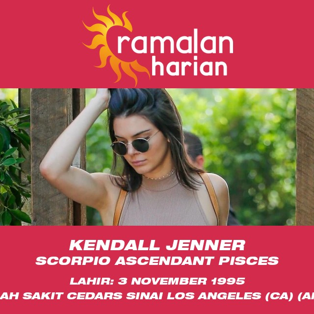 Profil Astrologi Scorpio Kendall Jenner