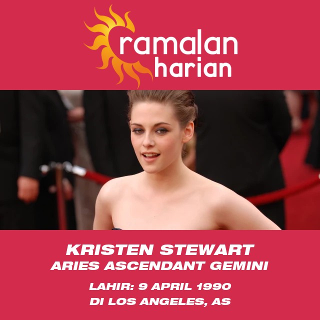 Profil Astrologi Aries Kristen Stewart