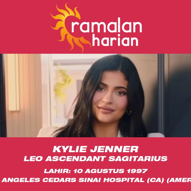 Potret Astrologi Kylie Jenner sebagai Leo