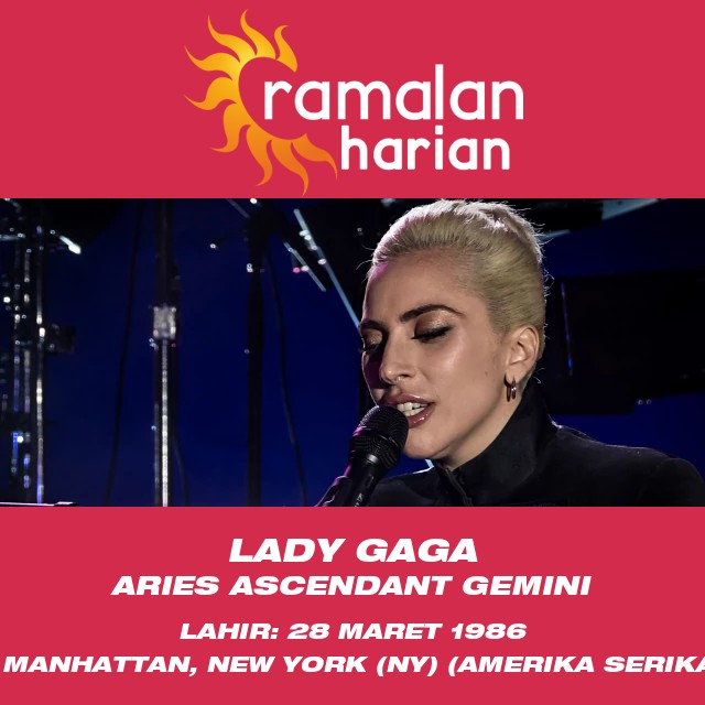 Mengungkap Astrologi Zodiak Aries Lady Gaga