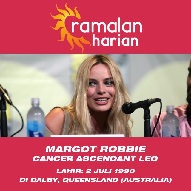 Fitur Zodiak Cancer Margot Robbie Terungkap