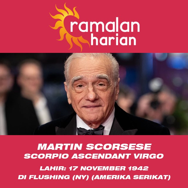 Martin Scorsese: Jenius Kreatif Berdarah Scorpio