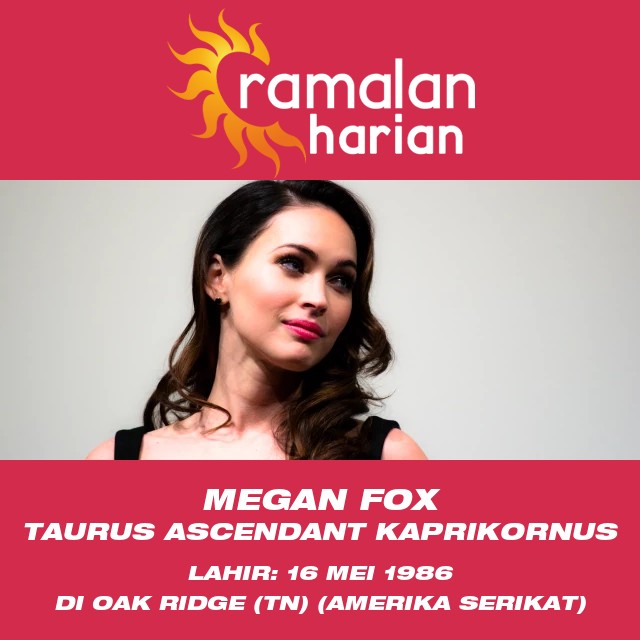 Astrologi Taurus Megan Fox yang Terungkap