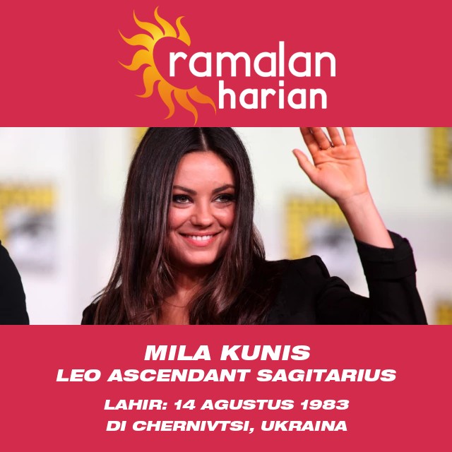 Mila Kunis: Bintang Leo yang Menawan dan Talented