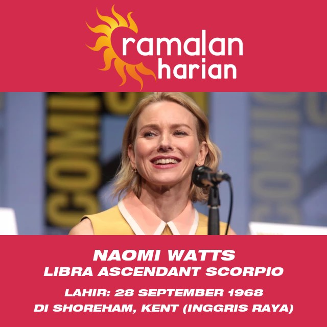 Naomi Watts: Kekuatan Bintang Libra yang Terus Berkembang