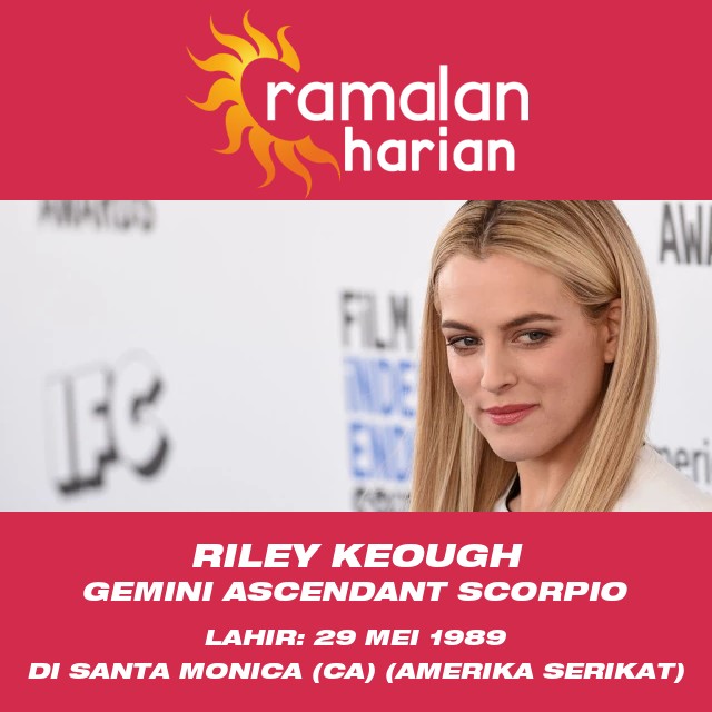 Insights Astrologi Gemini: Pemahaman Mendalam tentang Kepribadian Riley Keough