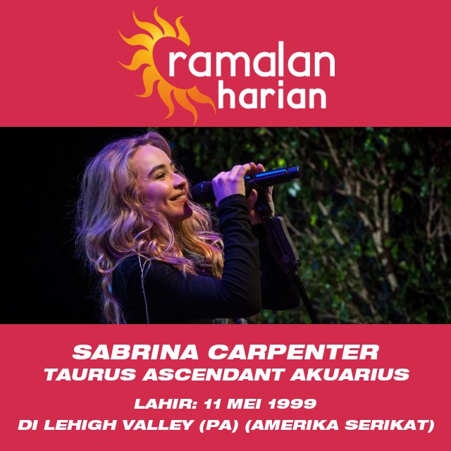 Ciri-Ciri Taurus dan Pandangan Astrologi Sabrina Carpenter