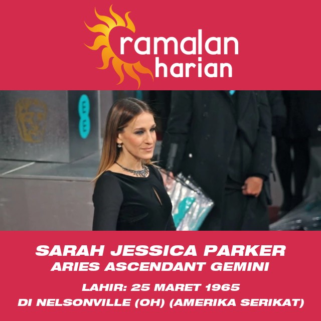 Membongkar Karakter Aries Sarah Jessica Parker