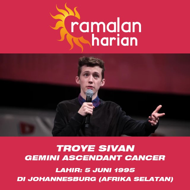 Astrologi Gemini: Penjelasan dan Karakteristik Troye Sivan