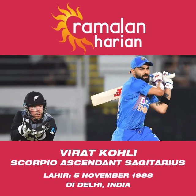 Virat Kohli: Pengaruh Astrologi Scorpio terhadap Karir dan Kehidupan Pribadi